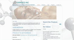 Desktop Screenshot of doricoinc.com